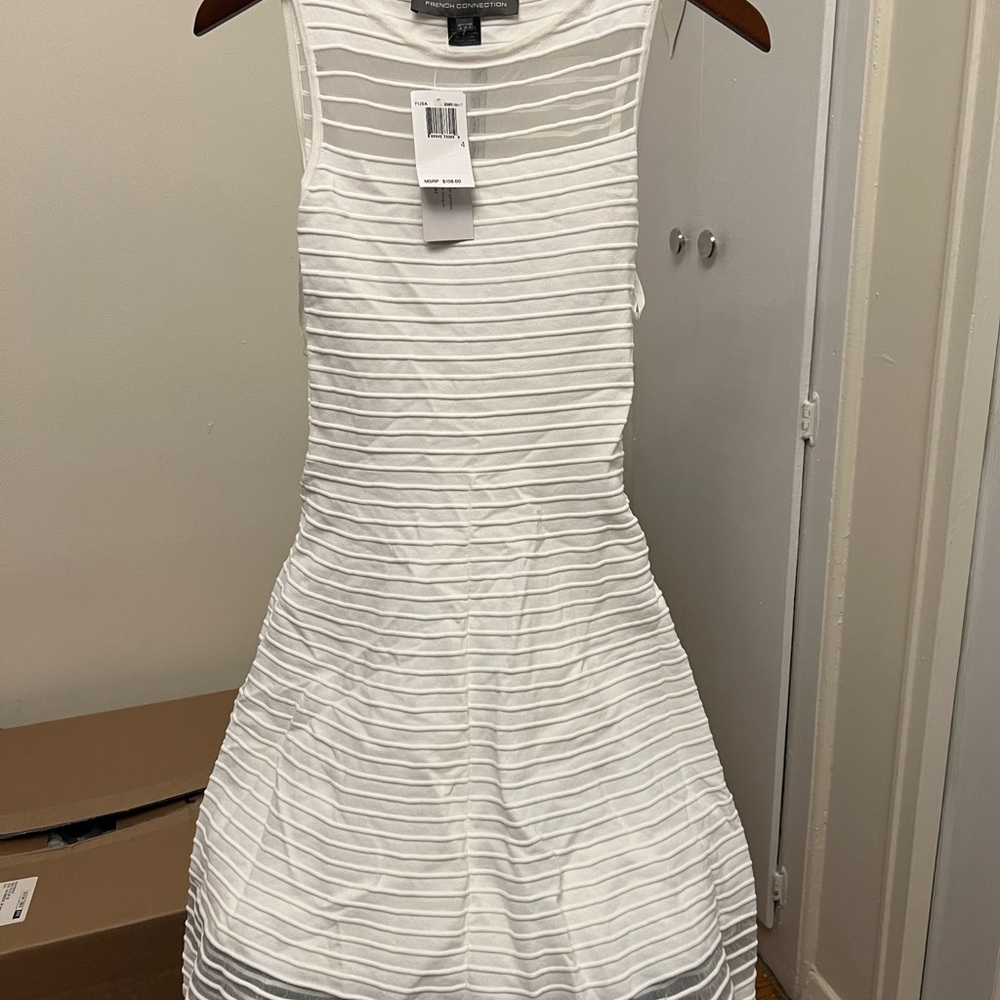 White Sleeveless Dress